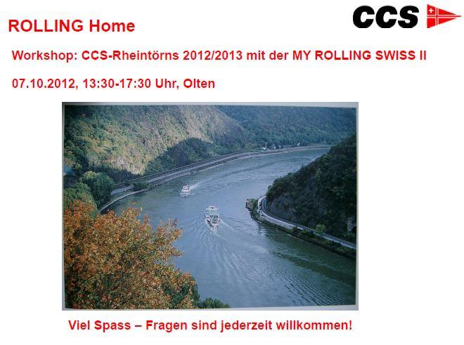 CCS - Offshore Motor Yachting Rheintörn RSII (7.10.2012)